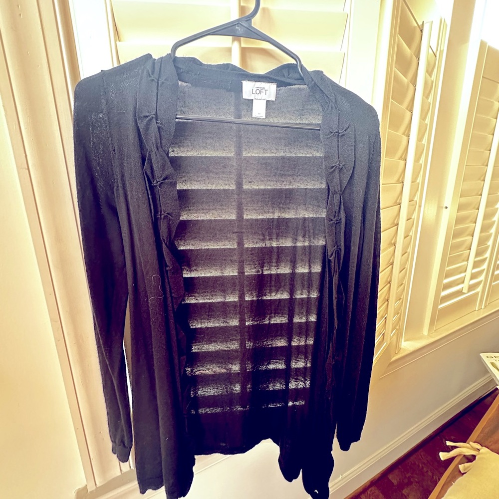 Ann Taylor black pullover sweater